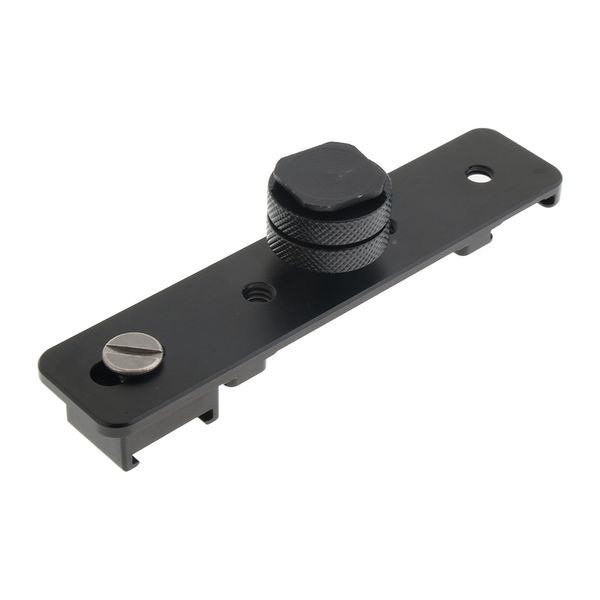 

double shoe mount extension camera microphone flashlight monitor