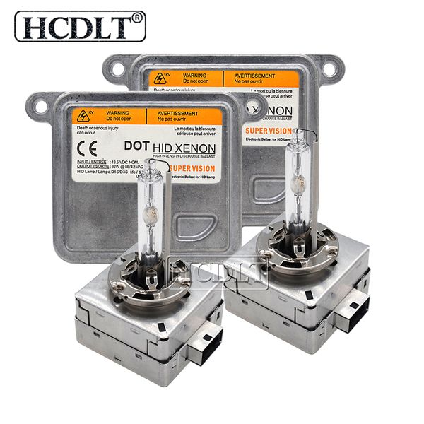 

hcdlt 35w ксенон d1s d3s hid лампы kit ксенон d3s d1s 55w car light балластом kit 6000k 4300k ​​8000k автомобиля стайлинг hid замена лампы