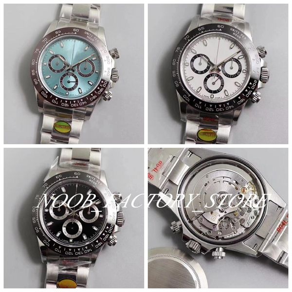 

super n factory ceramic bezel automatic kif shock cal. 4130 movement 904l steel bracelet chronograph diving swim mens watches, Slivery;brown