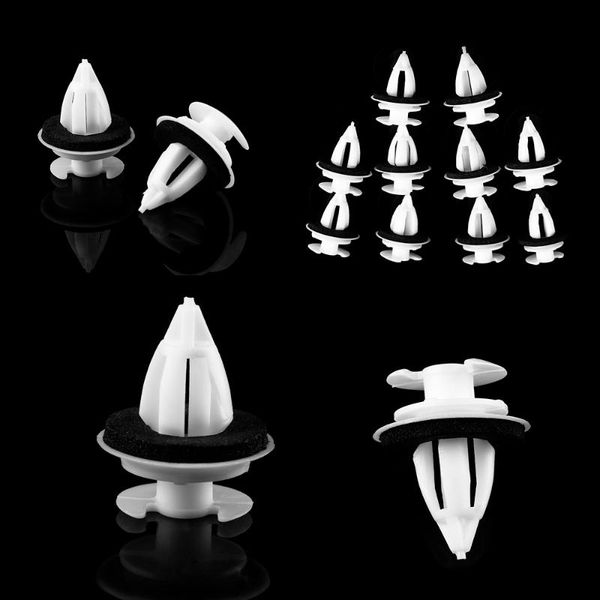 

50pcs car fastener clip bumper fastener rivet clips automotive furniture push type rivet retainer kit