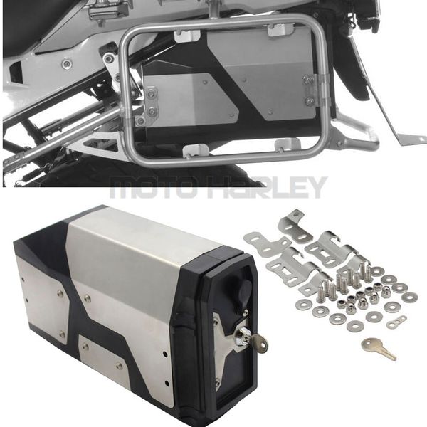 

decorative stainless steel box for r1200gs lc adventure 2004-2017 toolbox suitable for side bracket