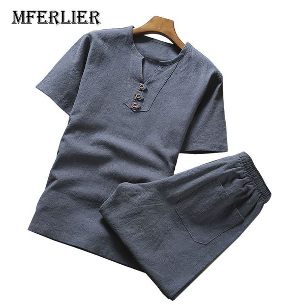 

mferlier summer shirt men large size 5xl 6xl 7xl 8xl 9xl cotton linen bust 105-155cm shirt men 5 colors, White;black