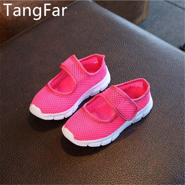 

spring/summer 2020 candy-colored girls elastic single shoes middle school student travel shoes net boys pedal shoe, Black