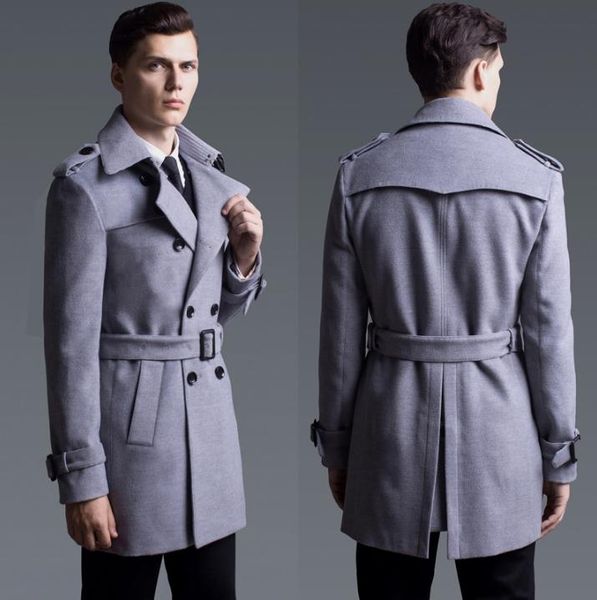 

black grey 2019 spring casual woolen overcoat mens cashmere coat casaco masculino inverno erkek mont sobretudo england 6xl
