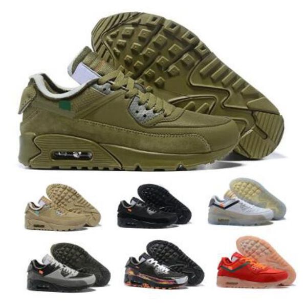 

90 90s off desert ore running shoes sneakers for mens women blue 2020 new arrival fashion maxes airo sports trainers shoes