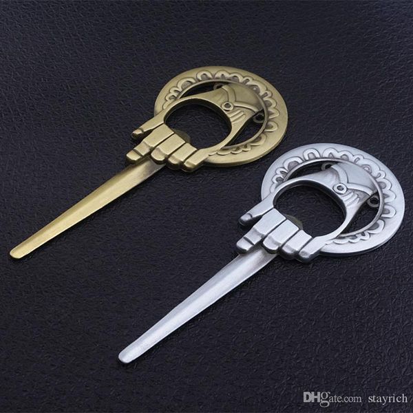 

металл для бутылок античная бронзовая рука короля и игра престолов стиля вино пиво открывалка сплава металла инструменты для кухни