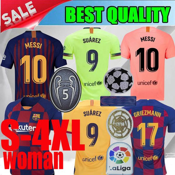 

2019 barcelona home away me i a inie ta occer jer ey 19 20 barcelona yellow griezmann uarez malcom football hirt 2020 blue jer ey