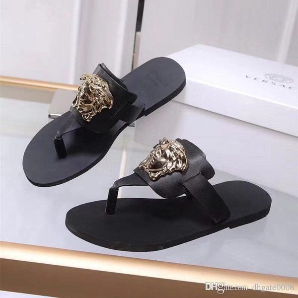 

2019 ladie wedge andal de igner flip flop de ign lide woman lipper gladiator andal leather woman with the box