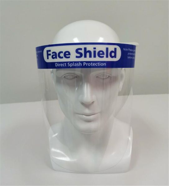 

face shield double sided anti-fog oil-splash dust proof pvc face mask transparent full face protective shield kitchen gadget tool