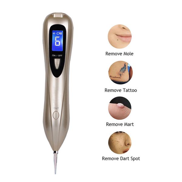 

La er pla ma pen mole removal dark pot remover lcd kin care point pen kin wart tag tattoo removal tool beauty care d19010803