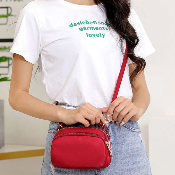 

maison fabre brand design малых вертикальный передний карман тонкой женщина нейлон crossbody сумка кошельки mini плечо сумка сумка