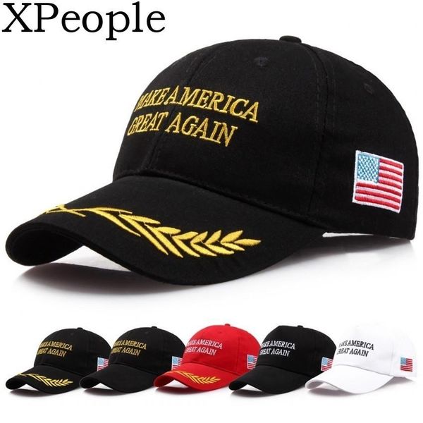 

xpeople make america great again hat donald trump usa maga cap adjustable baseball hat 2020 trwlr, Black;white