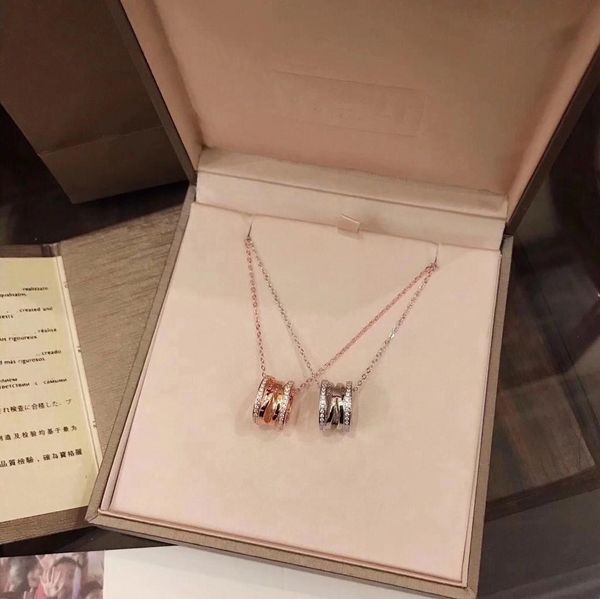 

selling custom s925 silver spring hollow diamonds fashion wild designer jewelry luxury designer jewelry women necklace