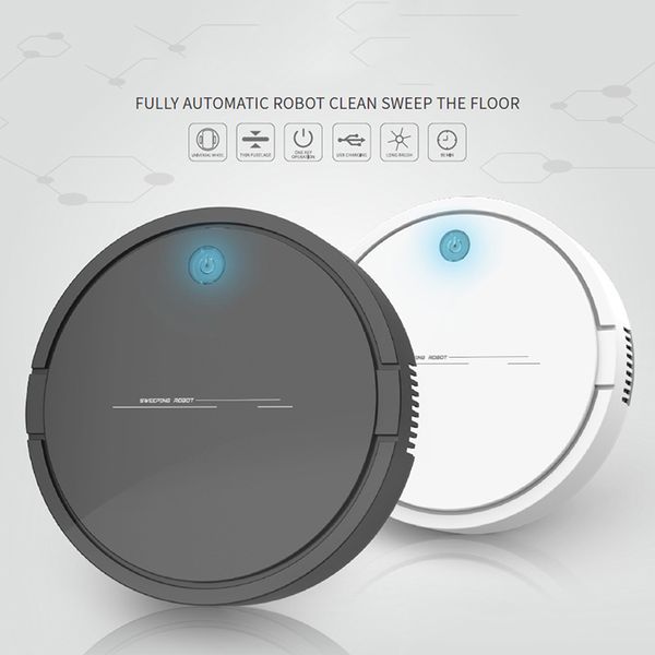 

1pc automatic robot cleaner household living room bed floor cleaning sweeping usb charging automatic cleaning machine tools
