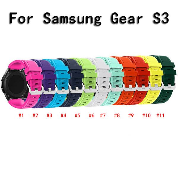 

silicone strap for samsung gear s3 frontier watchband strap replacement bracelet for samsung gear s3 r760 ing