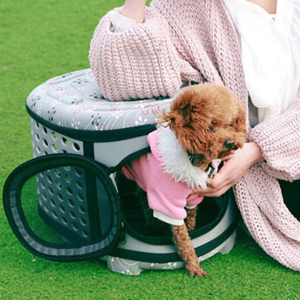 

pet carrier для собак cat складной клетки складной crate сумка пластиковых переноски сумок животных supplies sac транспорт cat box бытовка k