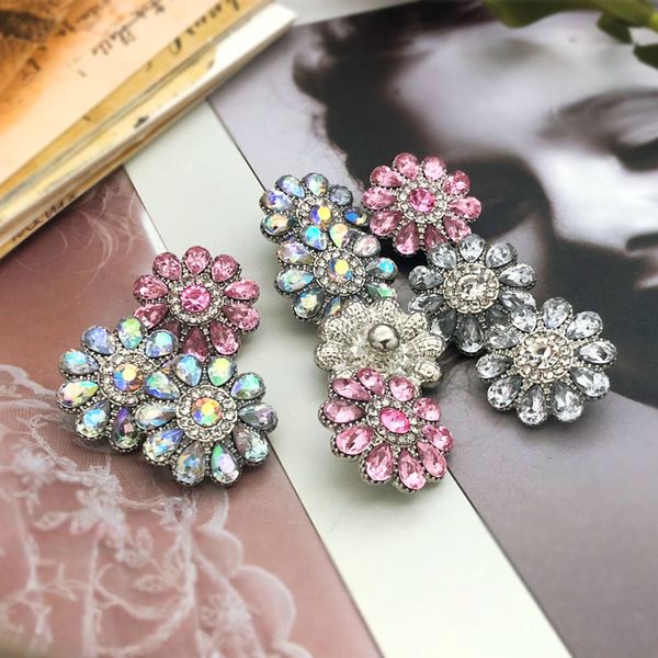 

classic component w461 crystal 3d 18mm metal snap button for bracelet necklace interchangeable jewelry women accessorie findings