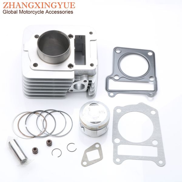 

125cc cylinder kit & piston kit & cylinder gasket for yfm raptor 125 5vl atv 54mm/15mm