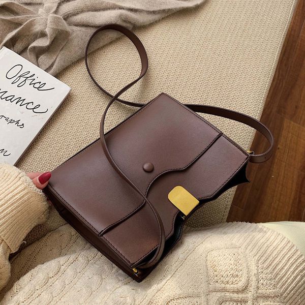 

pu leather crossbody bags for women 2019 fashion small solid colors shoulder bag female handbags and purses with handle new