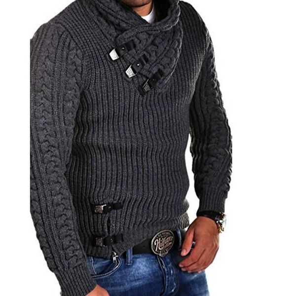 

мужские дизайнерские свитера 2020 новое поступление мужские повседневные свободные свитера с длинным рукавом мужчины brnad solid brand cloth, White;black