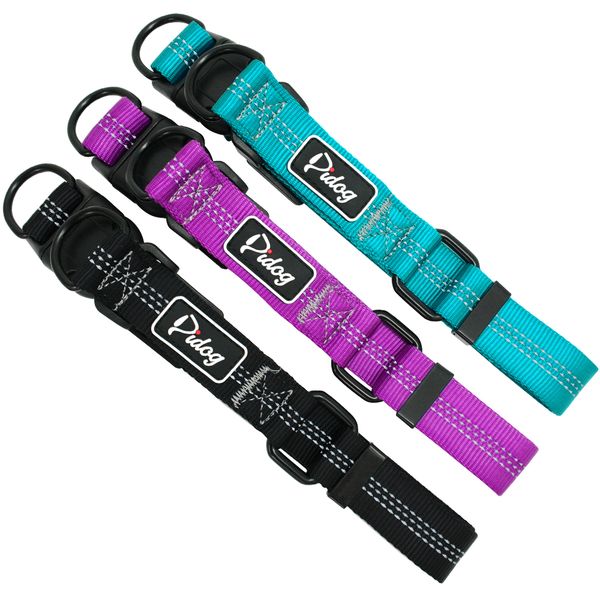 

светоотражающего ошейник пряжки регулируемой нейлон безопасности pet puppy ошейники для маленьких средней собаки pitbull бигль воротник перр