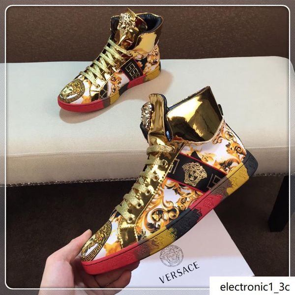 

2019ei spring and autumn men s casual sports shoes high-belt travel sneakers, with micro-standard, with the original box fast delivery