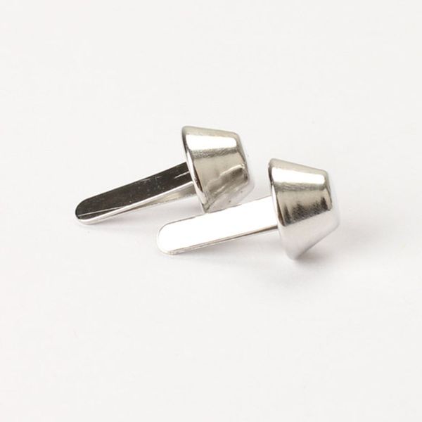 

20pcs 10mm silver bucket shape diy spike studs rivet bag belt craft supplies uyt shop