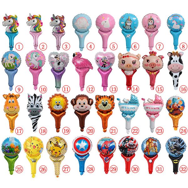 Party Supplies Lot Avengers Inflatable Air Hand Balloons Birthday