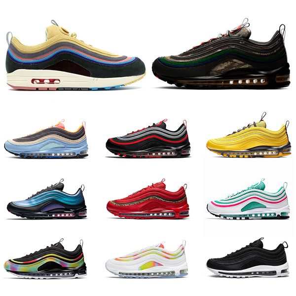 

mens running shoes bred triple black white jesus corduroy pack south beach sunburst men women trainer sports sneakers size 36-45, White;red