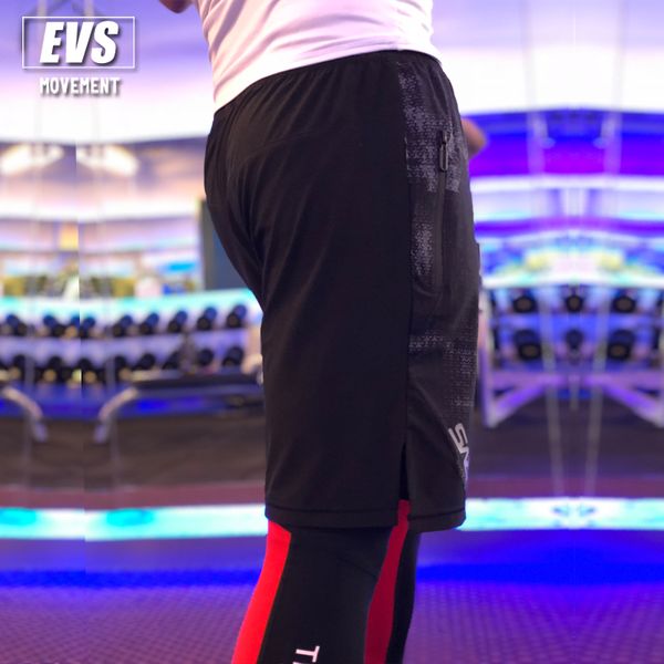 

evs 2018 new quick dry mens camouflage shorts men board short sport surf beach short for men athletic marathon running shorts, Black;blue