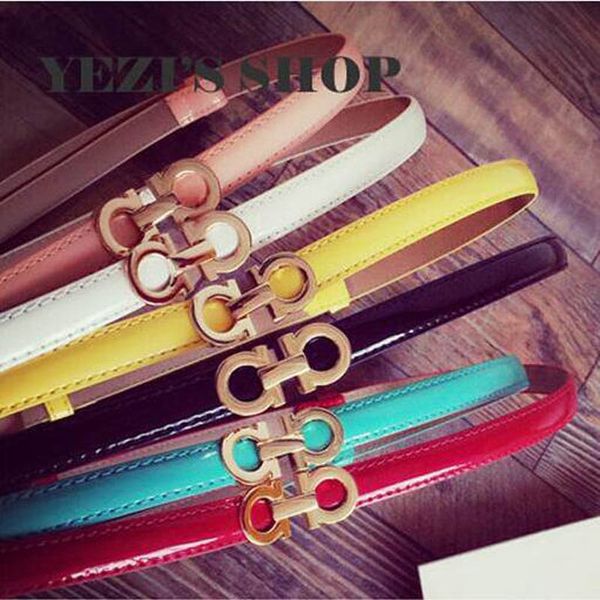 

kids designer belts candy color girls belts women belts pu leather women's belt designer accessories a8268, Black