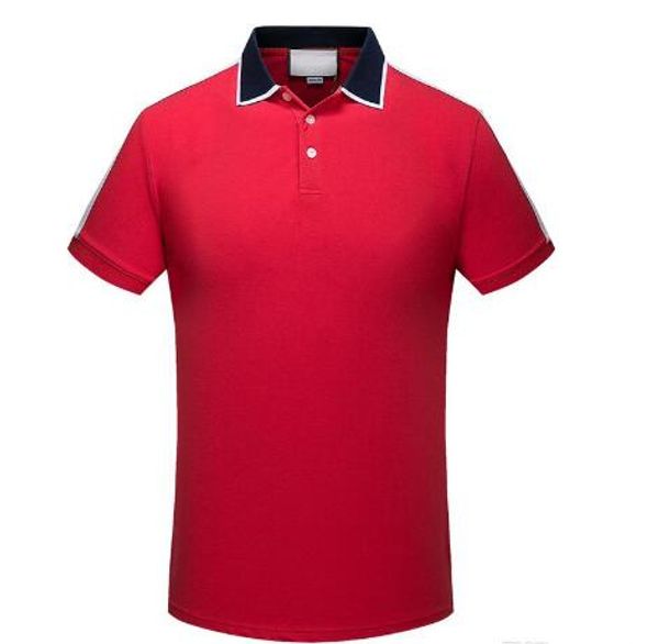 

2020 бренд дизайнер рубашки поло мужчины роскошные поло повседневные мужчины поло футболка змея пчела письмо g печать вышивка мода хай стрит, White;black