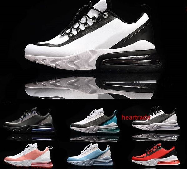 

2020 new react 27c v2 react run utility men women outdoor running shoes training triple black red designer sneakers trainers shoes 36-45