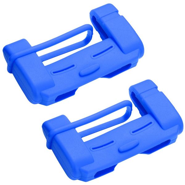 

2pcs car safety belt buckle covers padding anti scratch silicon interior pad buckle protector seat belts padding car accessories