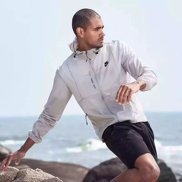 

designer men jacket branded clothing with branded letters fashion brand breathable tees mens clothing skin coat, Black;brown