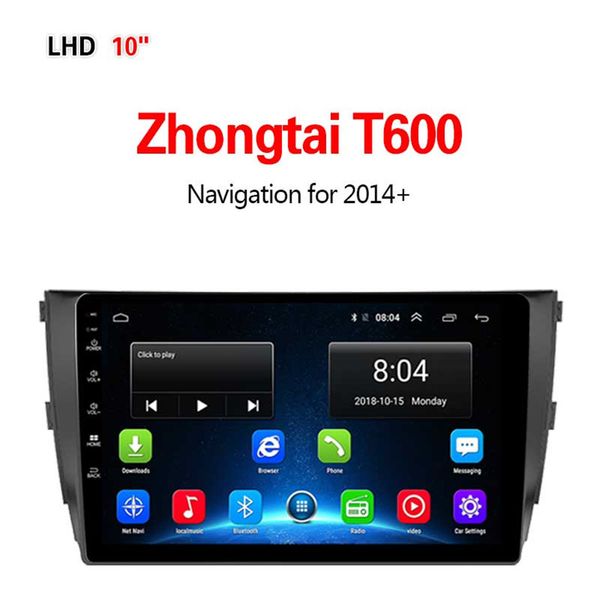 

lionet gps navigation for car zhongtai t600 2014+ 10.1inch lz1001y