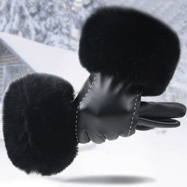 

women winter warmer velvet gloves warm using phone for cycling running gloves winter outdoor sports running glove warm