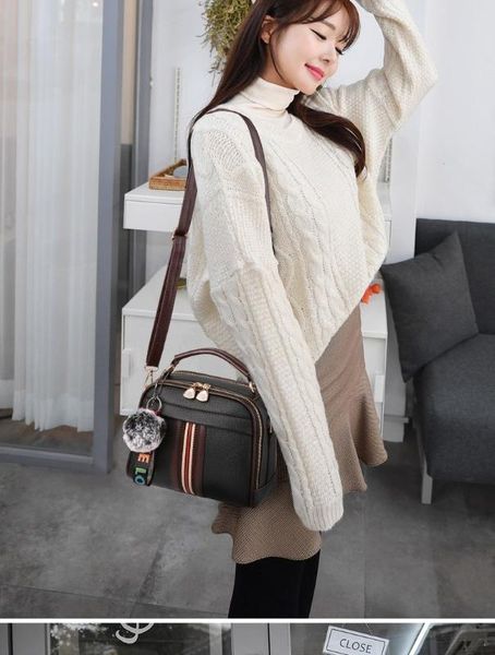

new ladies wild messenger bag fashion shoulder bag portable atmospheric personality fashion simple small
