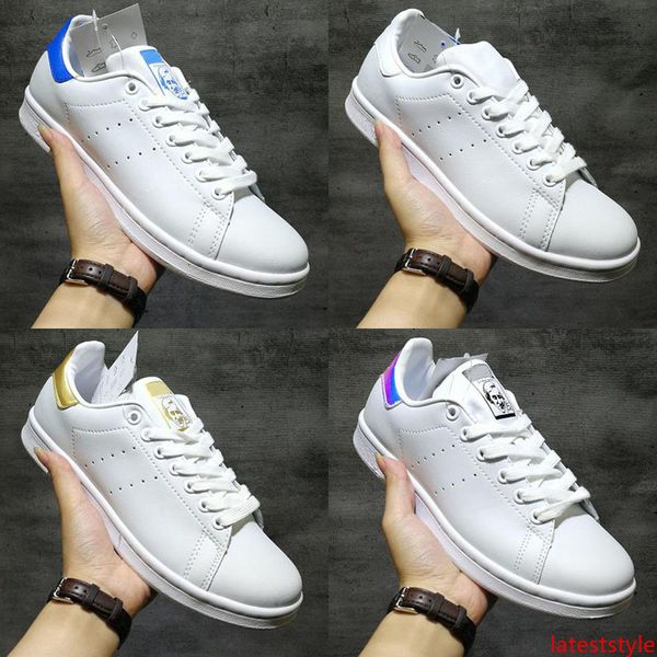 

дешевые raf simons smith stan smiths весна медь белый розовый черный мода человек открытый обувь кожаный бренд женщина человек обувь квартир