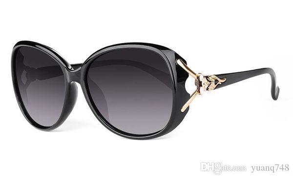 

polarized sunglasses round face women's sunglasses women's tide star uv protection glasses face elegant anti-uva uvb polarized, White;black