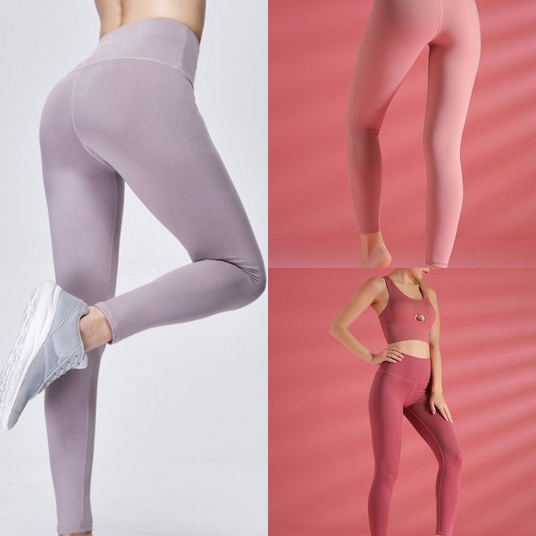 

woman in tight yoga pant hequ women fashion spring pure color plus size high waist irregular ninth pants casual loose wide leg pants, White;red