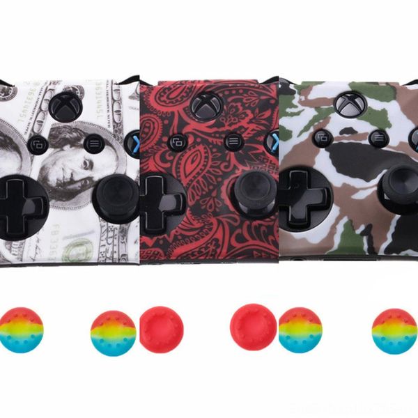

etc5j new rubber silicone cap xbox thumb joystick analog x cover case skin stick grip grips for ps4 ps3 ps2 thumbstick 360 one controller202