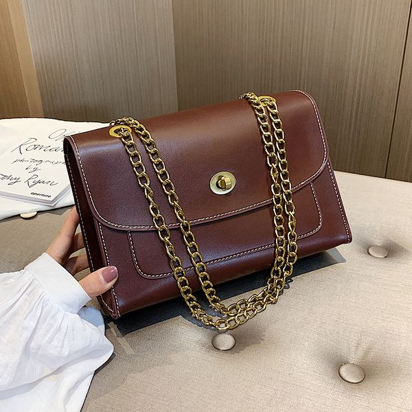 

дизайнер-crossbody сумки для женщин 2019 цепи плеча сумка леди цепи сумки женский замок сумки груза падения