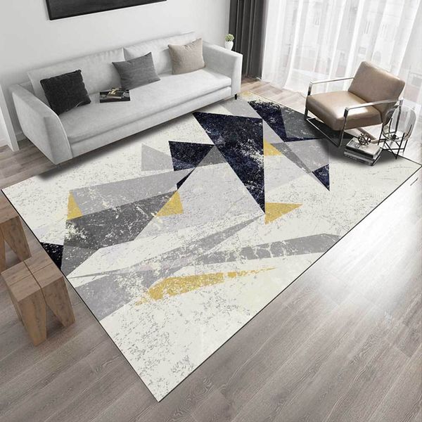 

carpets nordic style carpet and rug living room sofa table modern geometric tapete children bedroom non-slip parlor kitchen floor mat