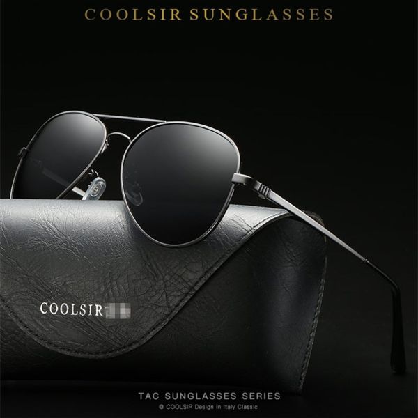 

men wear sunglasses with sunglasses under the new polarized, White;black