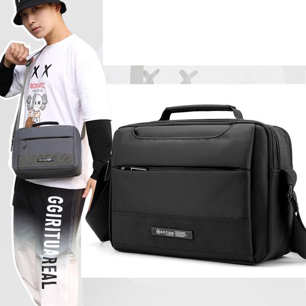 

simplicity handbag men shoulder bag waterproof travel tote crossbody bag multifunctional backpack men outdoor messenger bags