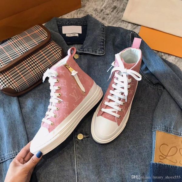 

2020 new style stellar high-sneakers ladies brand-name shoes ladies casual and comfortable shoes size 35-40 model 3974540012