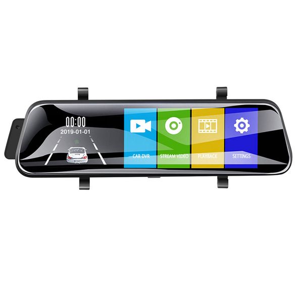 

durable gps dashcam rearview dashcam black 9.66 inch universal pratical auto gps