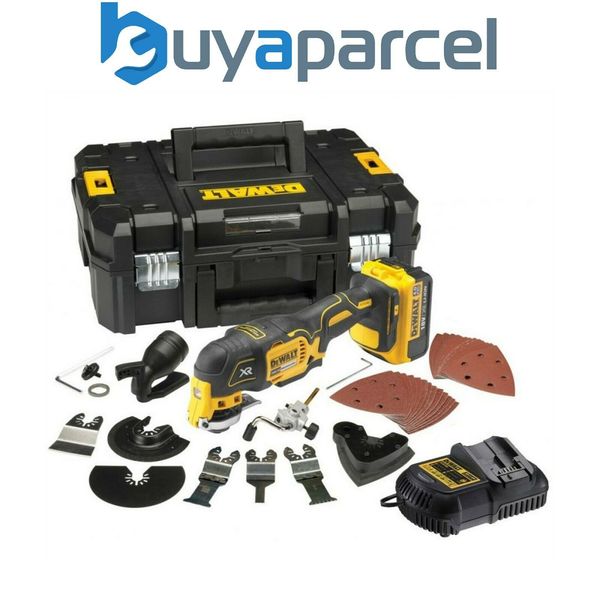 

Dewalt dc 355m1 18v xr bru hle o cillating multi tool 35 acce ory kit t tak