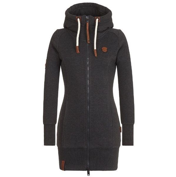 

xxxxxl hooded zipper drawstring women dress autumn spring long sleeve mini dress vestido winter hoodies sweatshirt party, Black